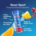 Nuun Sport: Electrolyte Drink Tablets, Citrus Berry Mixed Box, 4 Tubes Sale
