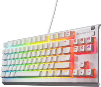 SteelSeries Apex 3 TKL White RGB Gaming Keyboard Sale