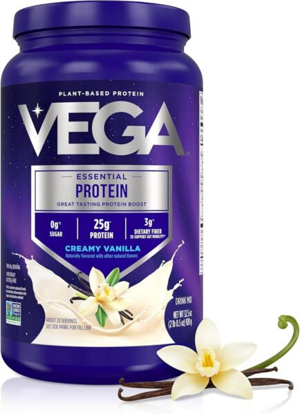 Vega Essential Protein Powder Vanilla 2lb $9.99 Free Shipping from Amazon #deals #amazondeals