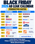 Black Friday 2026 Ad Leak Calendar