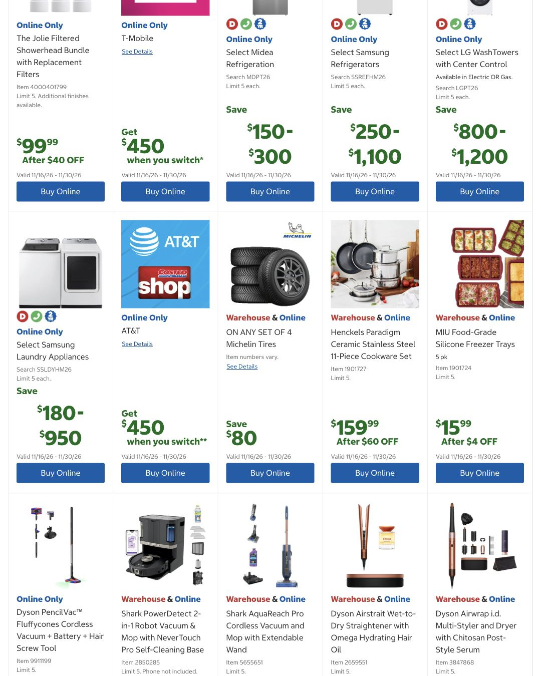 Costco Black Friday 2026 Ad