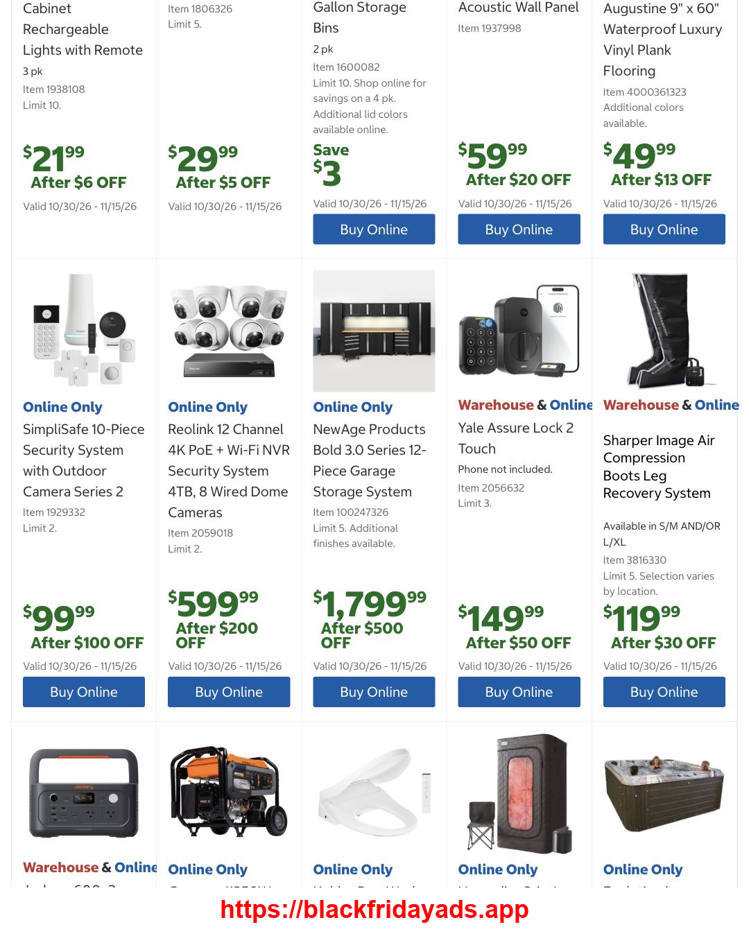 Costco Pre Black Friday 2026 Ad