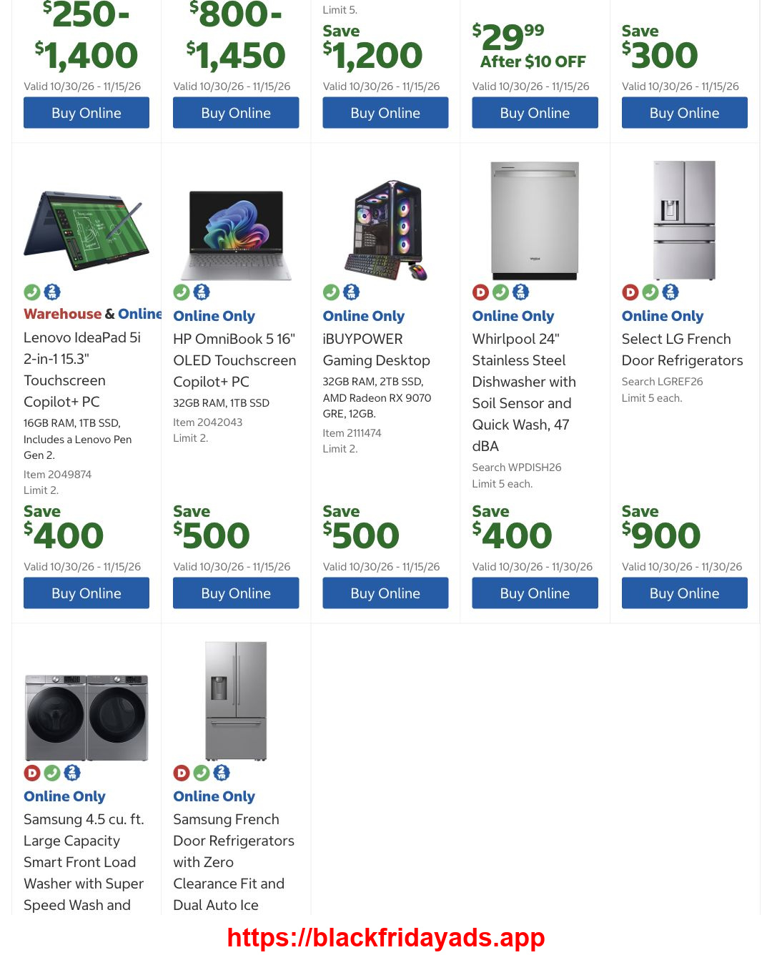 Costco Pre Black Friday 2026 Ad