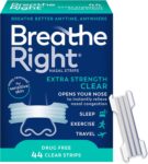 Breathe Right Nasal Strips, Extra Strength, Nasal Congestion, Clear, 44ct Sale
