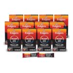 Folgers Black Silk Instant Coffee, Dark Roast, 84 Single-Serve Packets