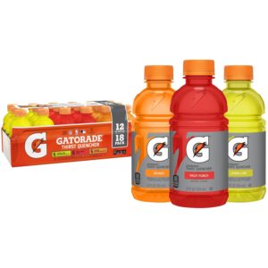 Gatorade Thirst Quencher Sports Drink, Variety Pack, 12 Fl Oz (Pack of 18) Sale