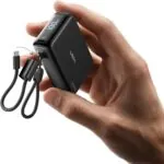 LISEN Small Portable Charger, 45W 10,000mAh Mini Power Bank Fast Charging Sale