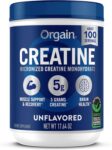 Orgain 5g Creatine Monohydrate Micronized Powder, Unflavored, 100 Servings Sale