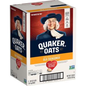 Quaker Old Fashioned Rolled Oats 90 Servings, 2pk Sale